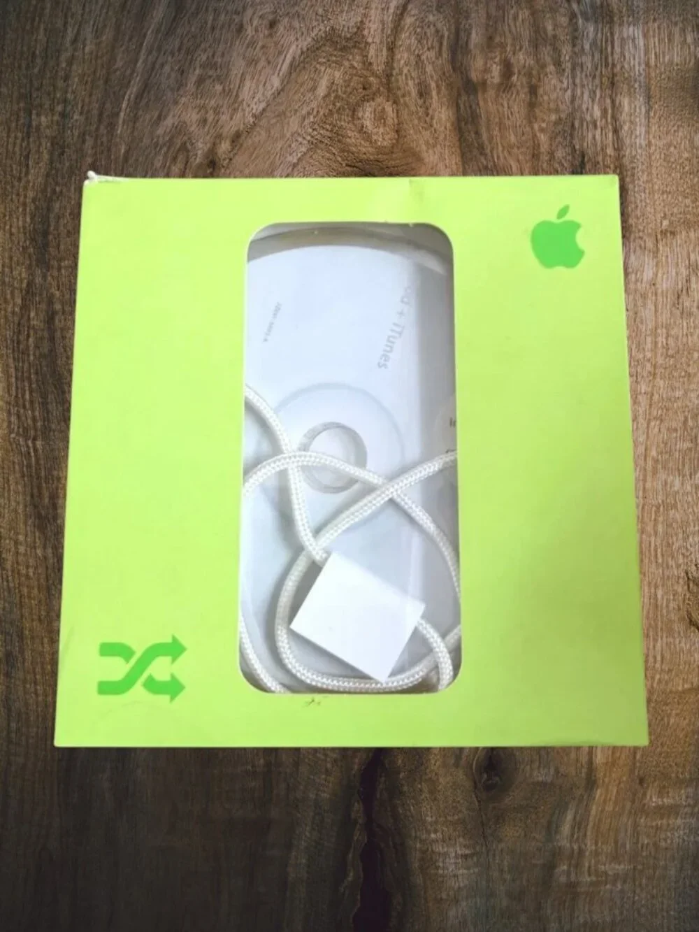 Apple iPod Shuffle 1st Gen Orig Box CDs Manuals Lanyard Earbud Covers No Player